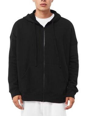 Bella + Canvas Unisex Dtm Full Zip Hoodie XS